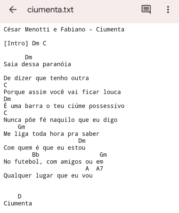 Cifra : Tarde demais - Zezé de de Camargo e Luciano. (C, Dm, G, F